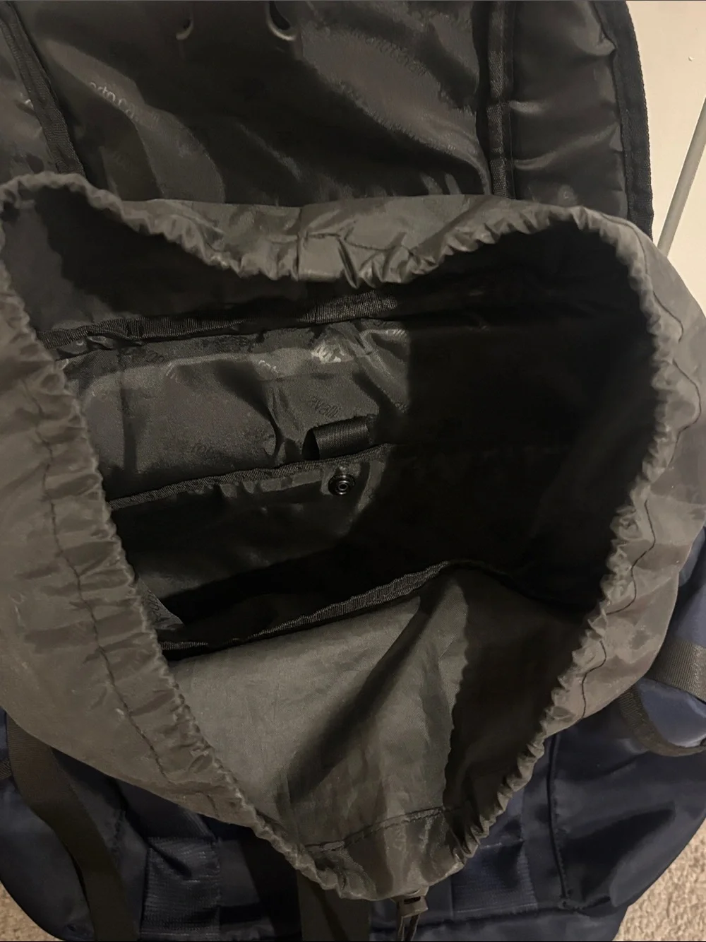 Roberto Cavalli Navy and Black Men's Backpack